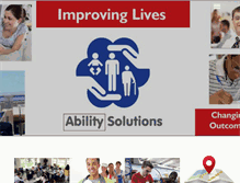 Tablet Screenshot of abilitysolutions.org